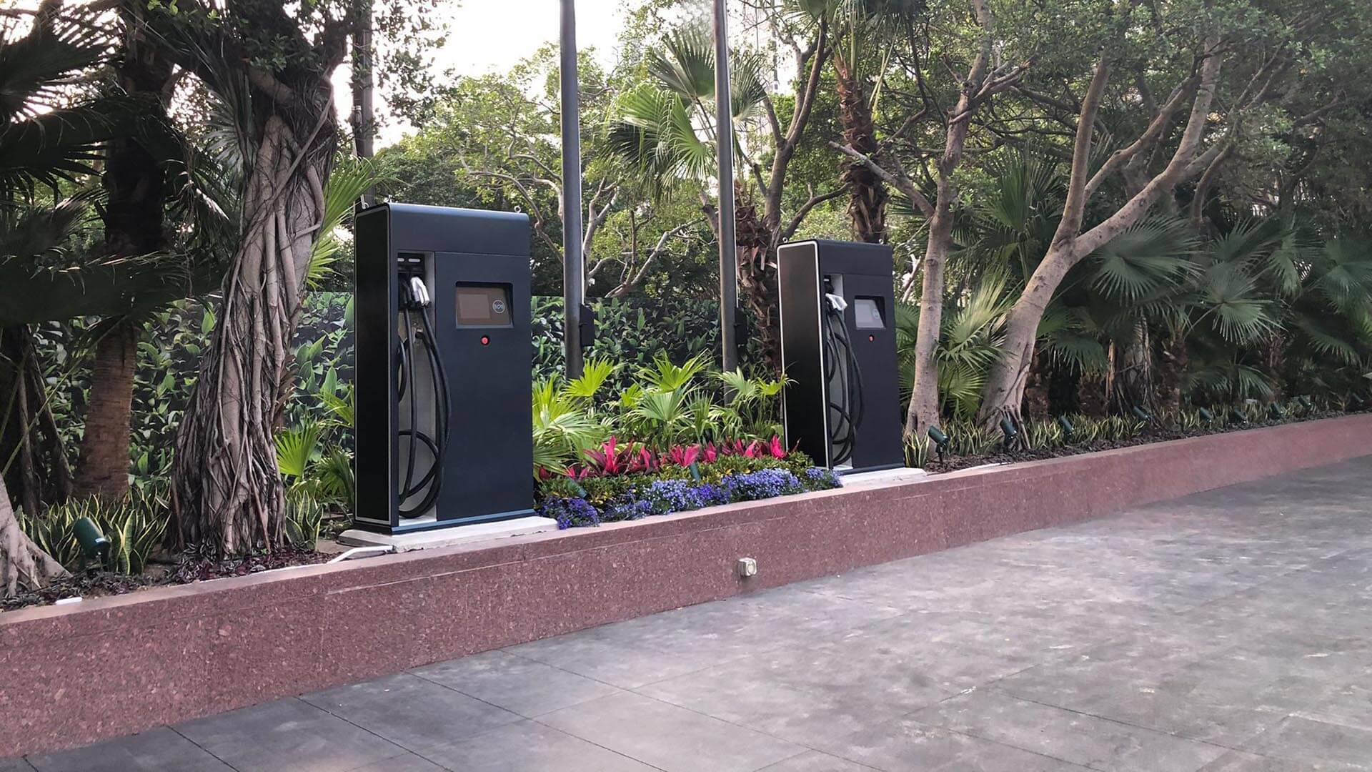 EV Chargers in Hong Kong Hotel