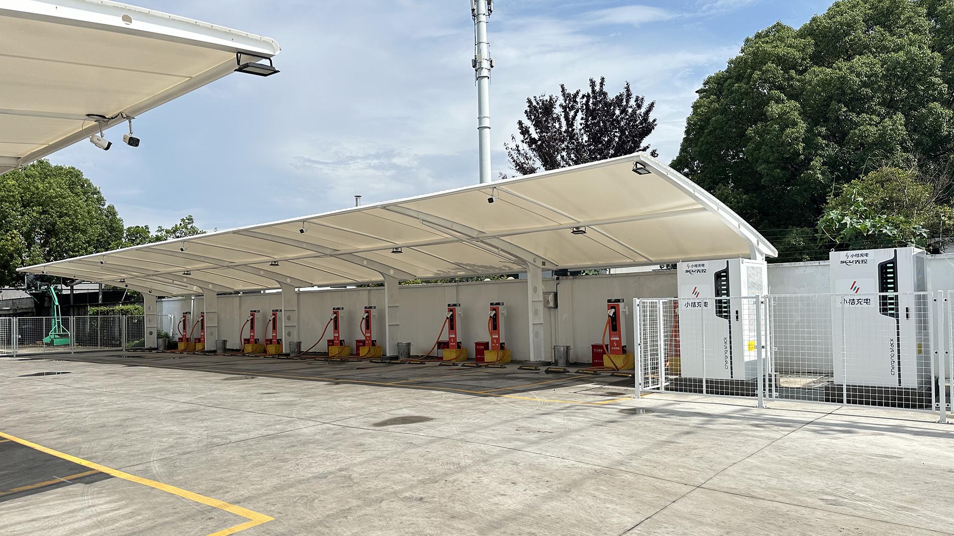 ev charging station in shanghai