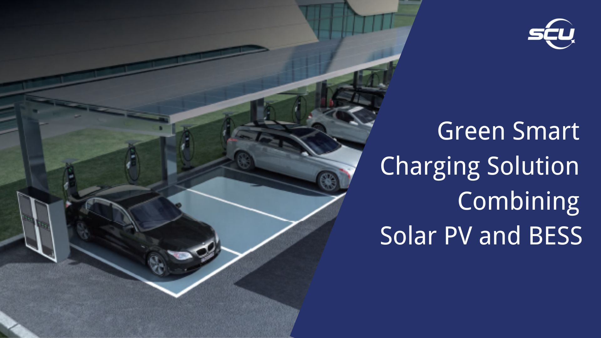 Green Smart Charging Solution Combining Solar PV and BESS