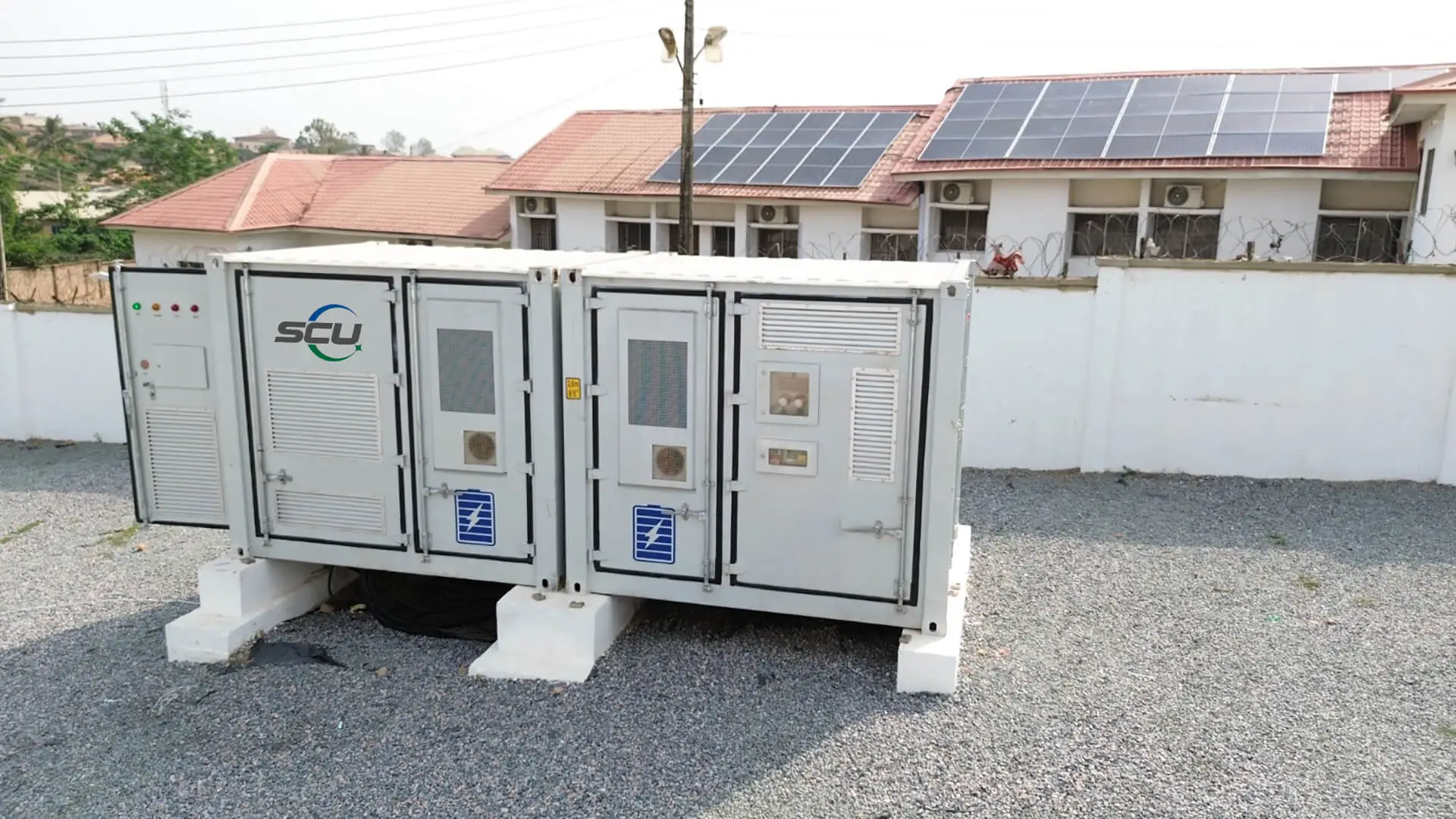 solar + energy storage in African schools