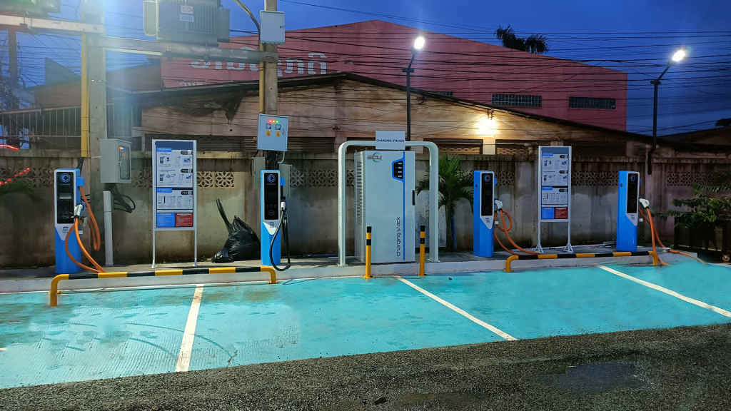 split DC EV charger for laos EV CSO