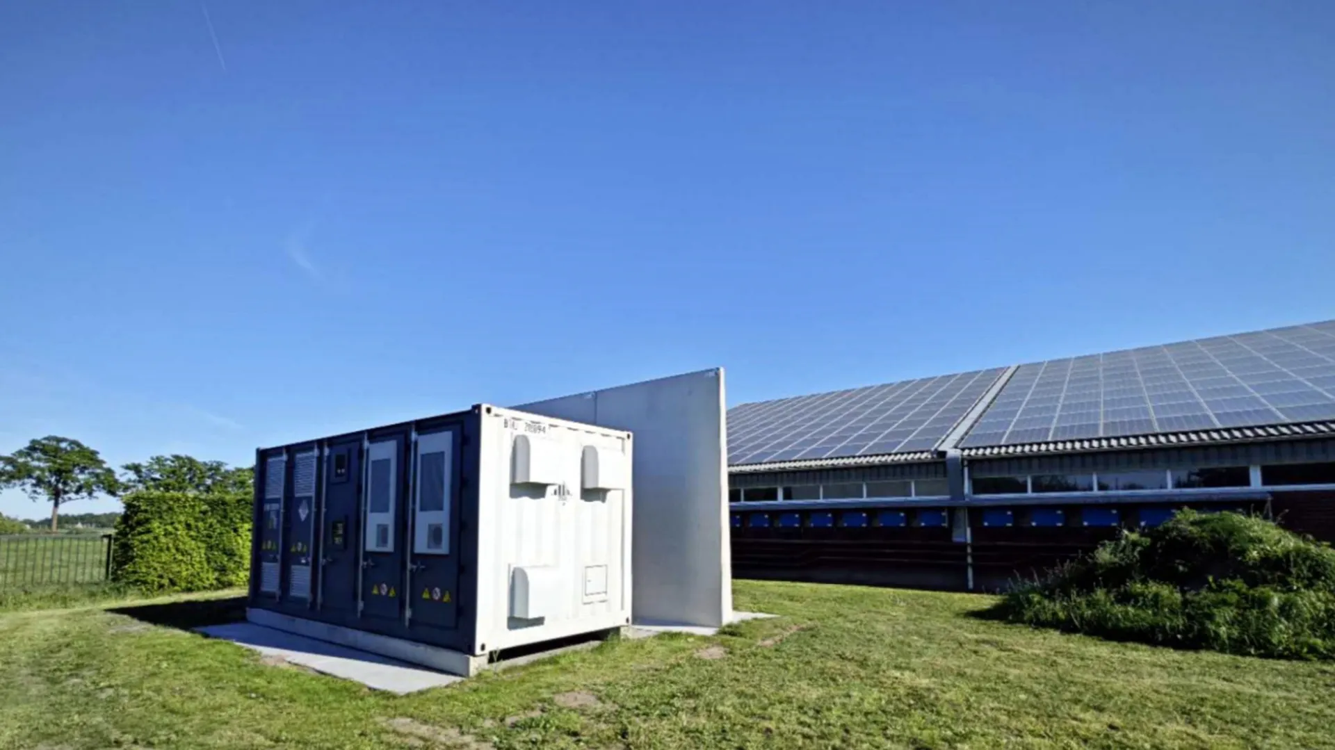 SCU 1MWh solar energy storage system container for European agriculture