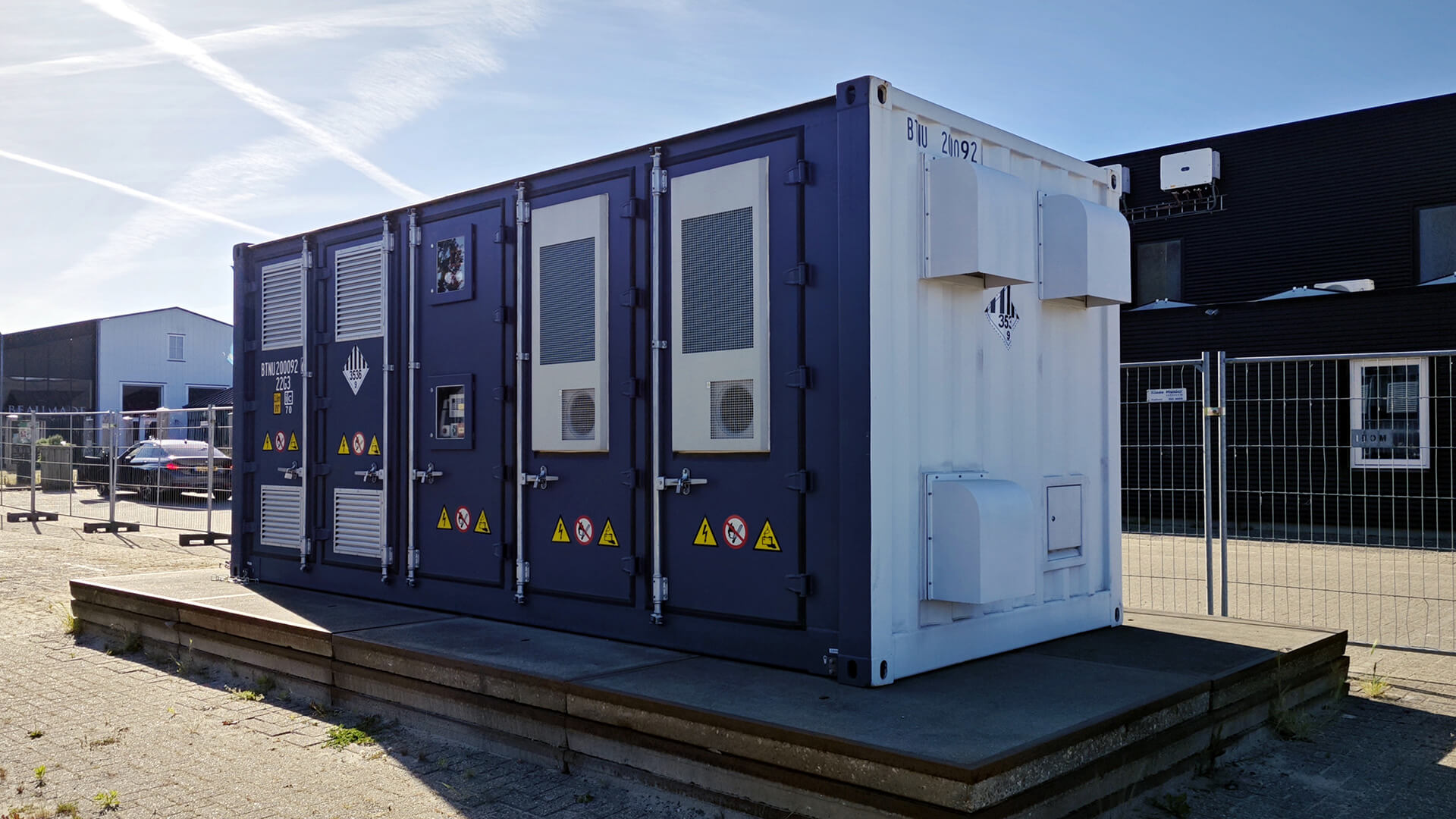 500kW1MWh BESS for European Factory