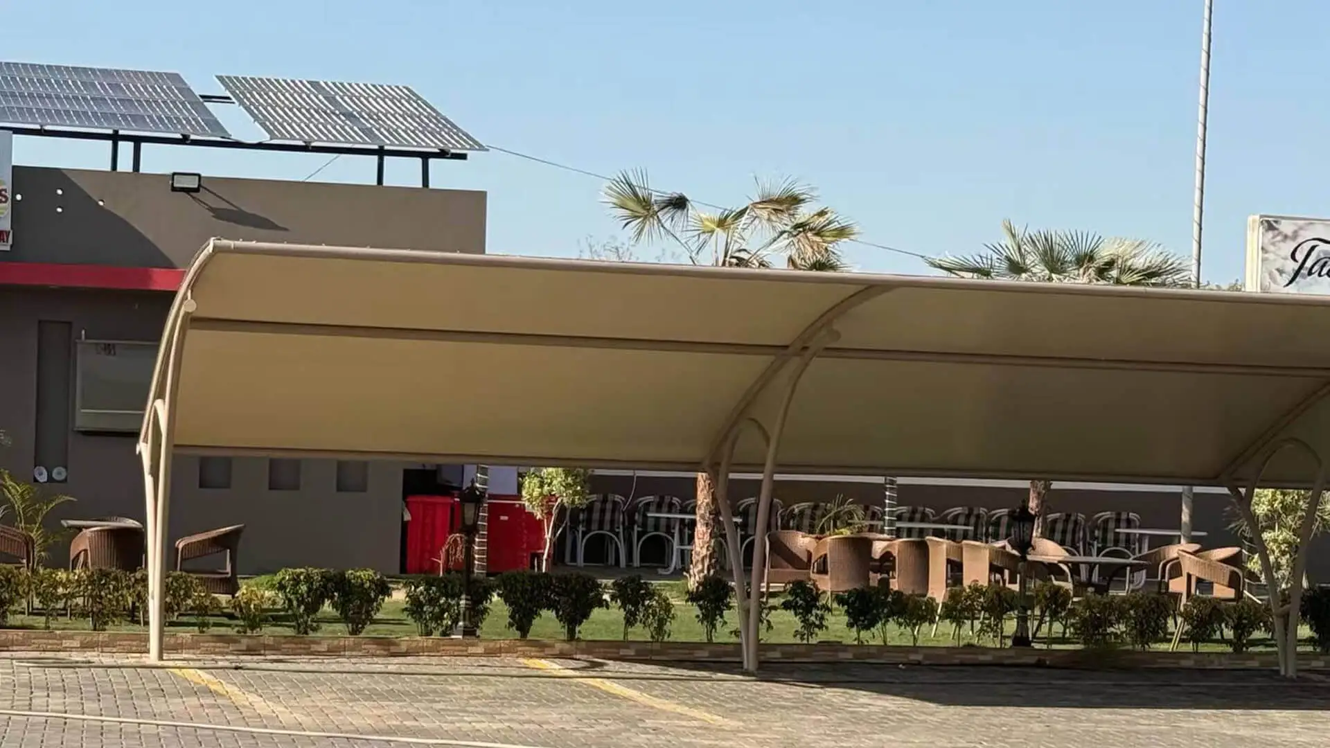 Pakistan EV Charging Station with Solar Carports