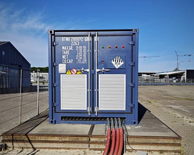 industrial factory peak shaving battery system by SCU