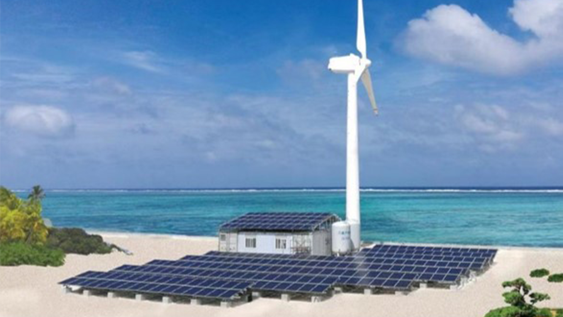 renewable hybrid power plant