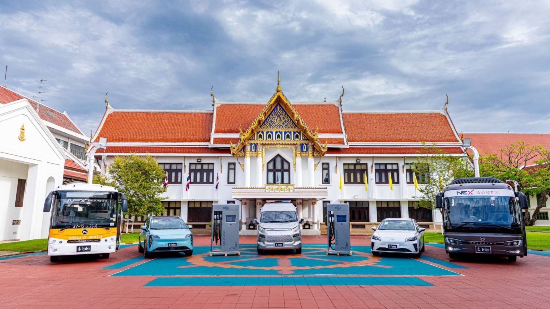 SCU EV charger and EVs in the RTN