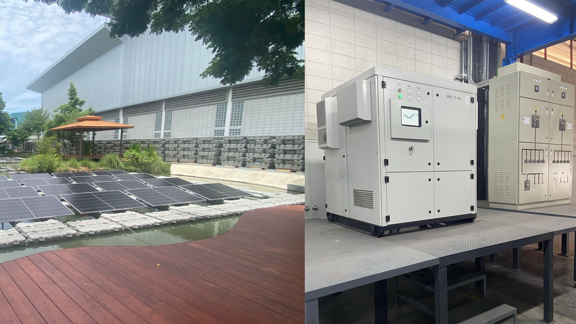 Thailand plastic factory PV+ESS solution