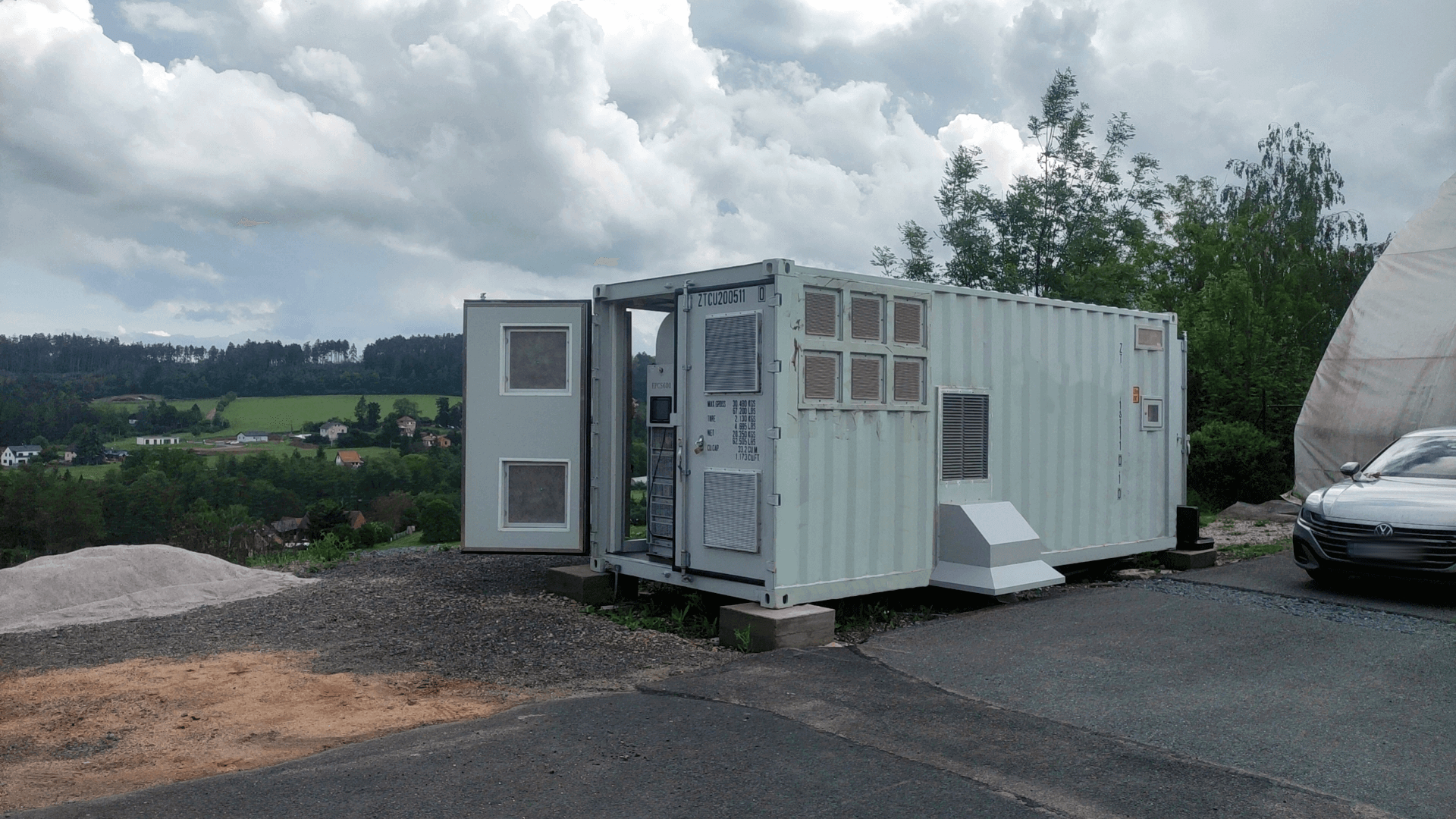 20ft bess container