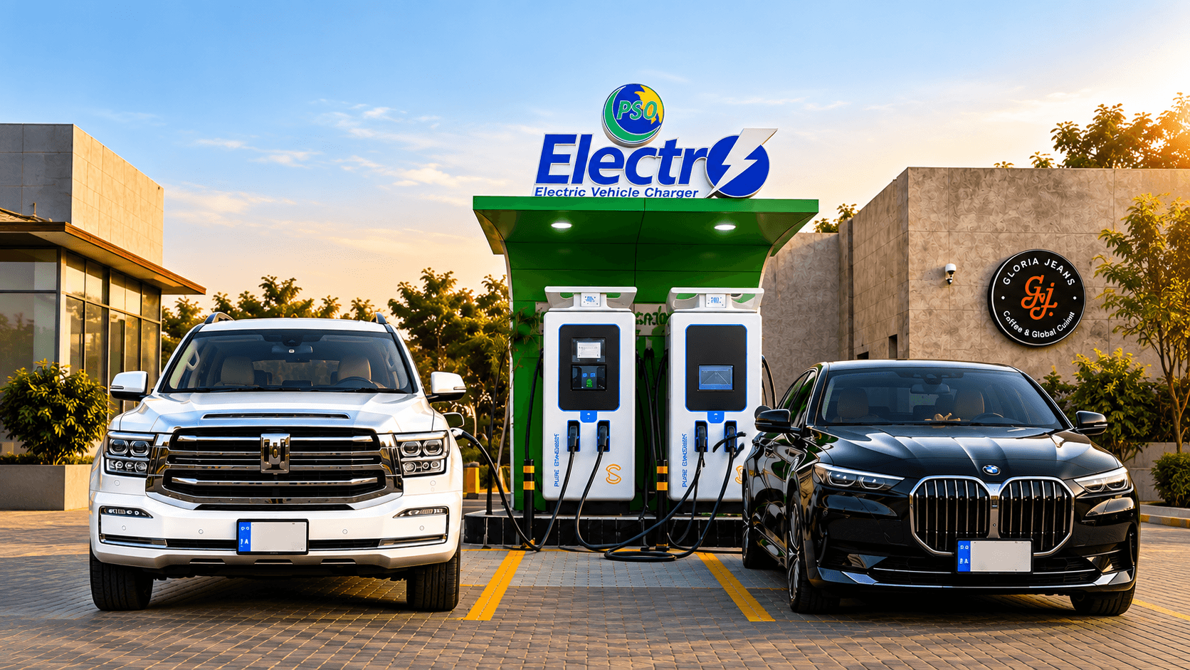 SCU and Pakistan State Oil EV charging infrastructure project in Pakistan